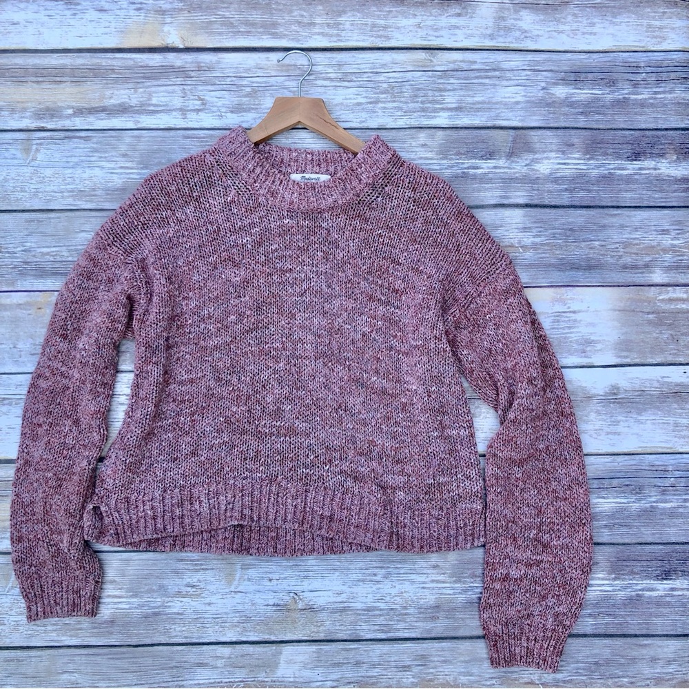 Madewell Millcrest Cropped Pullover Sweater - Picture 2 of 6